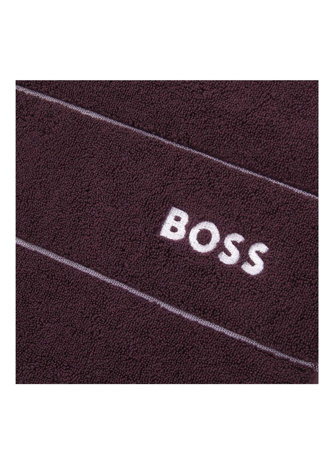 BOSS Plain badlaken - 600 gr/m2 - 70 x 140 cm - detail 4 bordeauxrood