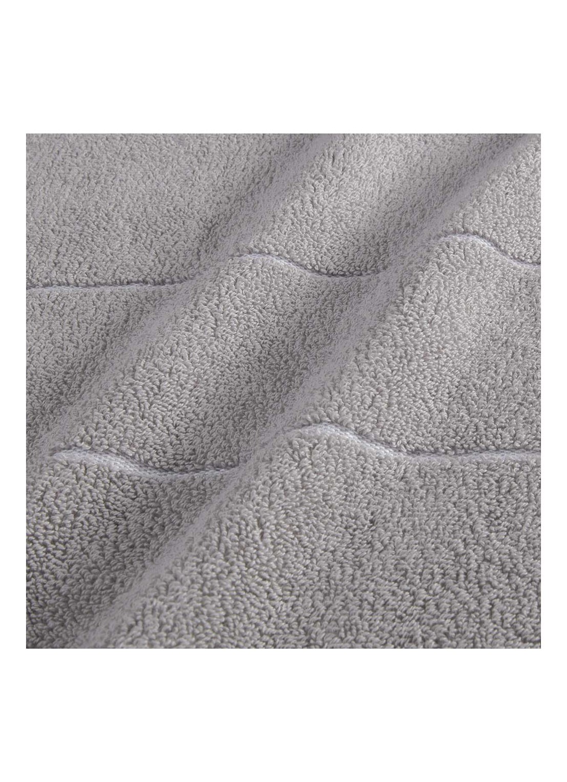 BOSS Plain badlaken - 600 gr/m2 - 70 x 140 cm - detail 5 grijs
