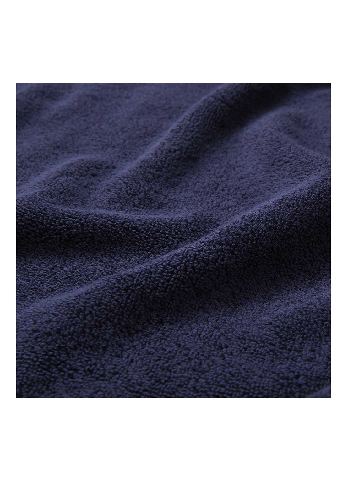 BOSS Plain badlaken - 600 gr/m2 - 70 x 140 cm - detail 5 donkerblauw