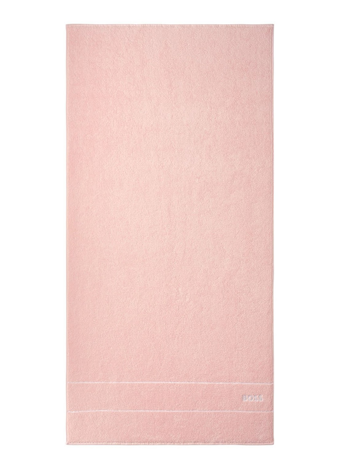 BOSS Plain badlaken - 600 gr/m2 - 70 x 140 cm - voorkant lichtroze