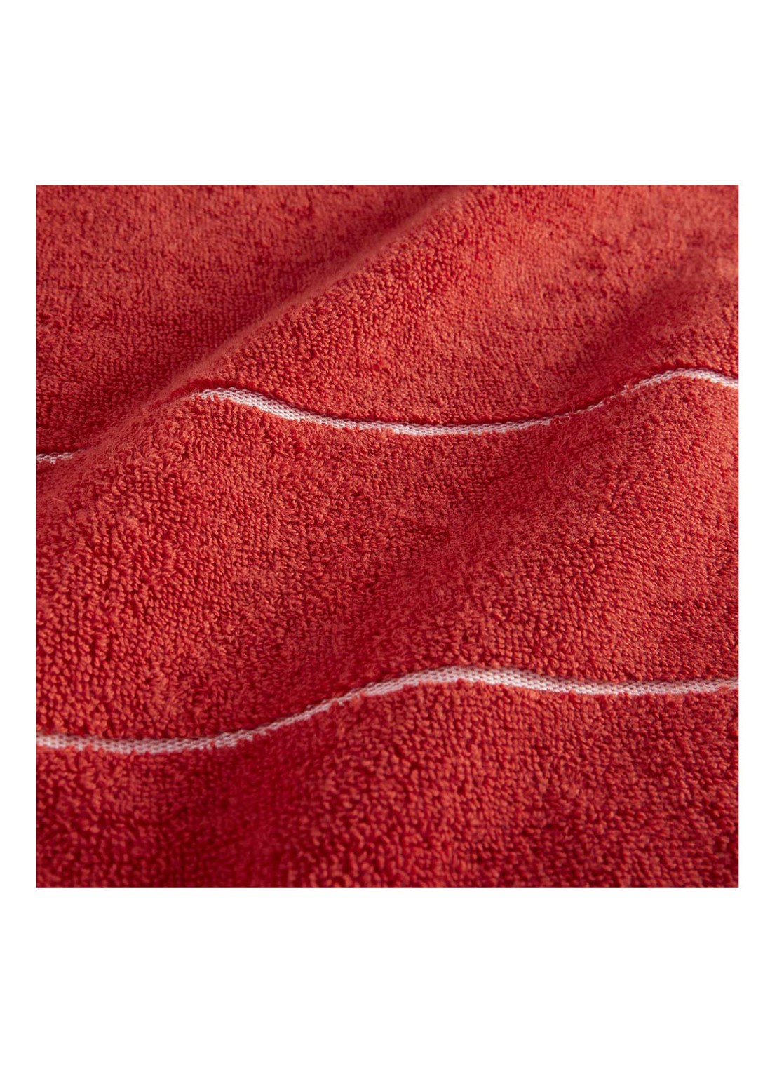BOSS Plain badlaken - 600 gr/m2 - 70 x 140 cm - detail 2 rood