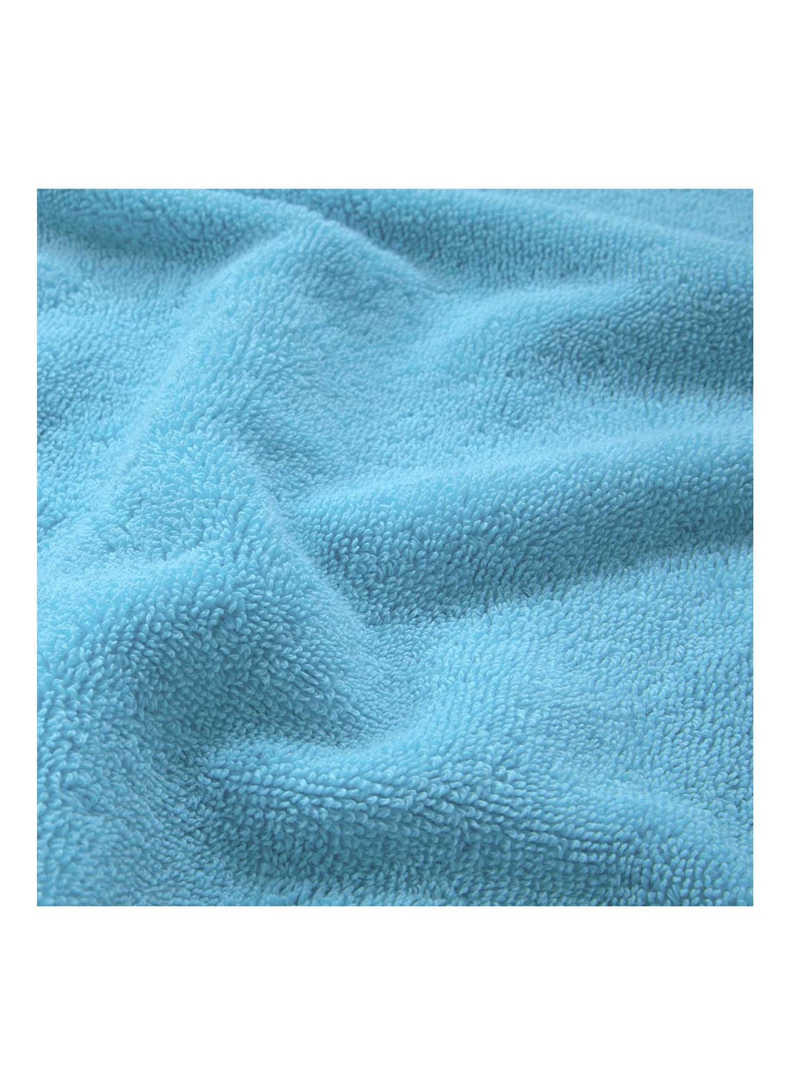 BOSS Plain badlaken - 600 gr/m2 - 70 x 140 cm - detail 4 aquablauw