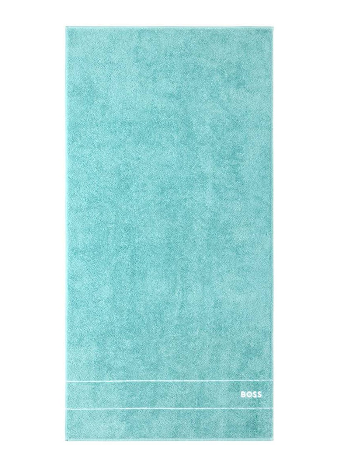 BOSS Plain badlaken - 600 gr/m2 - 70 x 140 cm - voorkant turquoise