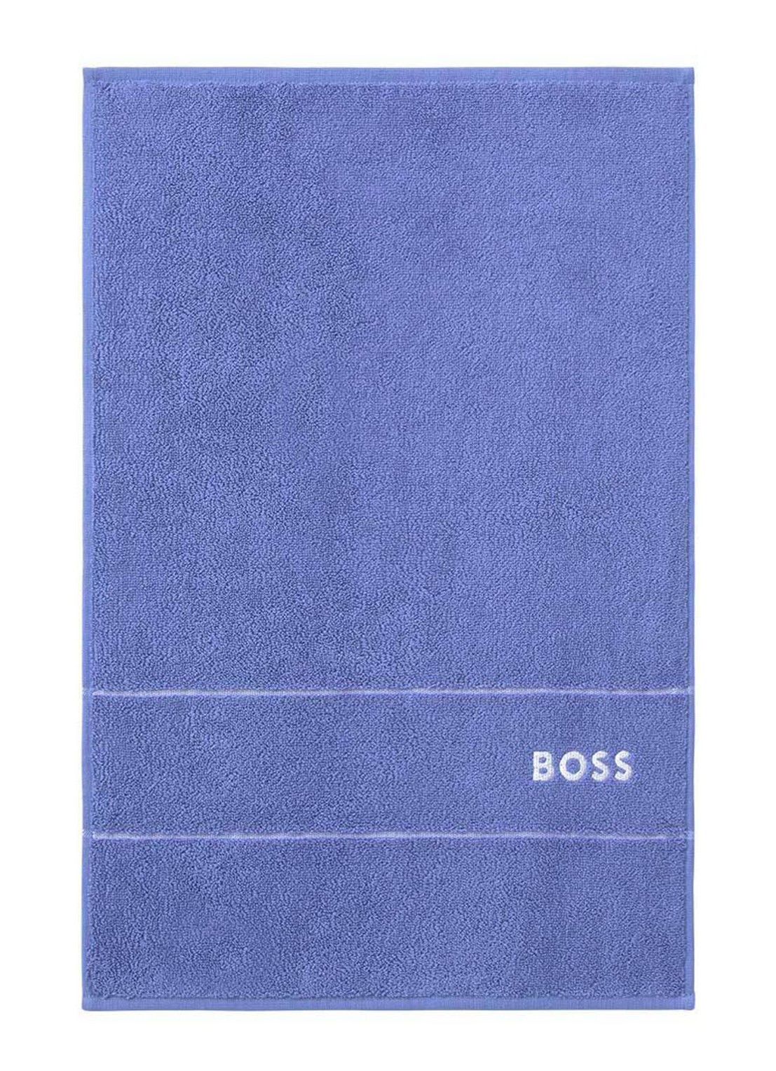 BOSS Plain gastendoek - 600 gr/m2 - 40 x 60 cm - voorkant 2 paars
