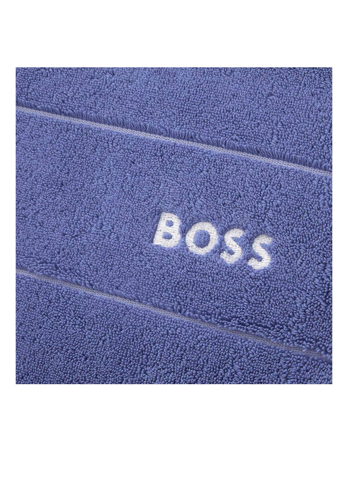 BOSS Plain gastendoek - 600 gr/m2 - 40 x 60 cm - voorkant 3 paars