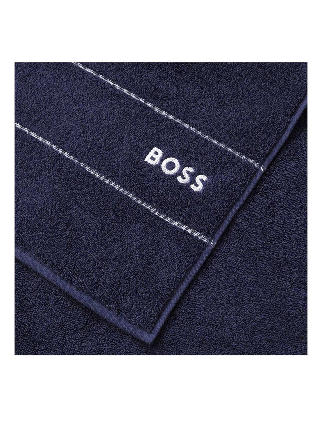 BOSS Plain gastendoek - 600 gr/m2 - 40 x 60 cm - voorkant 2 lila