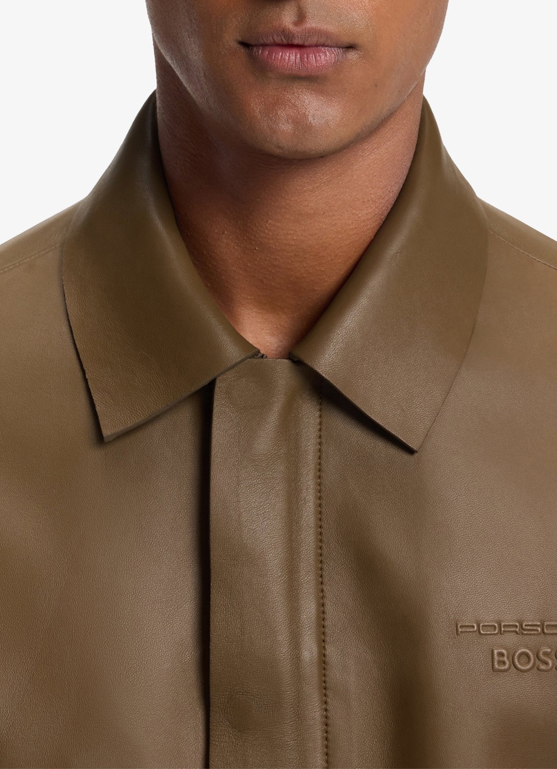 BOSS Porsche x BOSS jack van lamsleer - detail 5 bruin