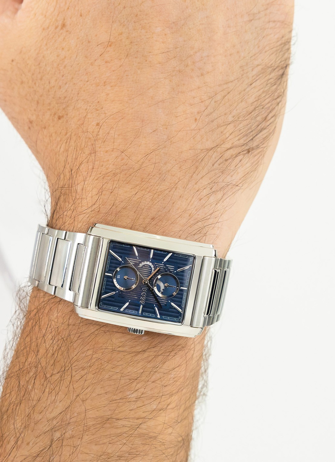 BOSS Principle Dress horloge HB1514318  - voorkant 2 zilver