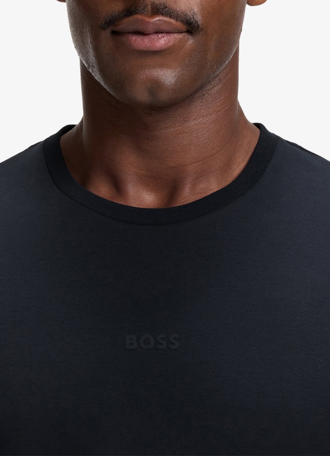 BOSS Pyjamaset met logoprint 2-delig - detail 2 dark blue-406 / blauw