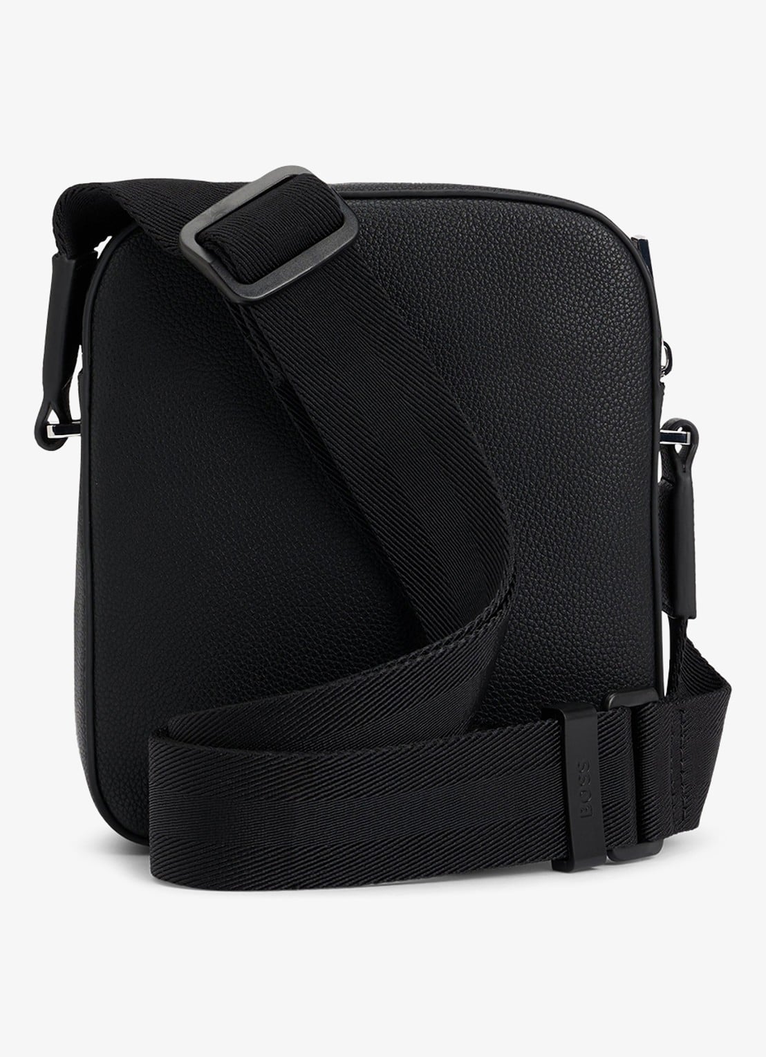 BOSS Ray NS crossbodytas met logo - achterkant 6 zwart