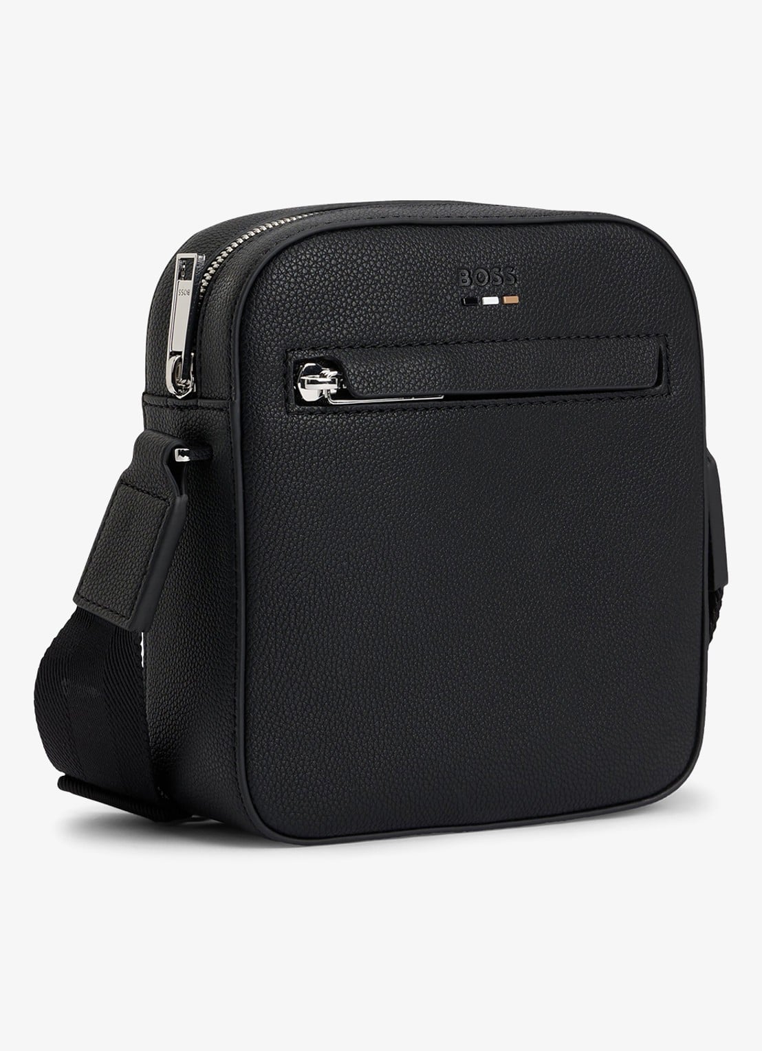 BOSS Ray NS crossbodytas met logo - detail 2 zwart