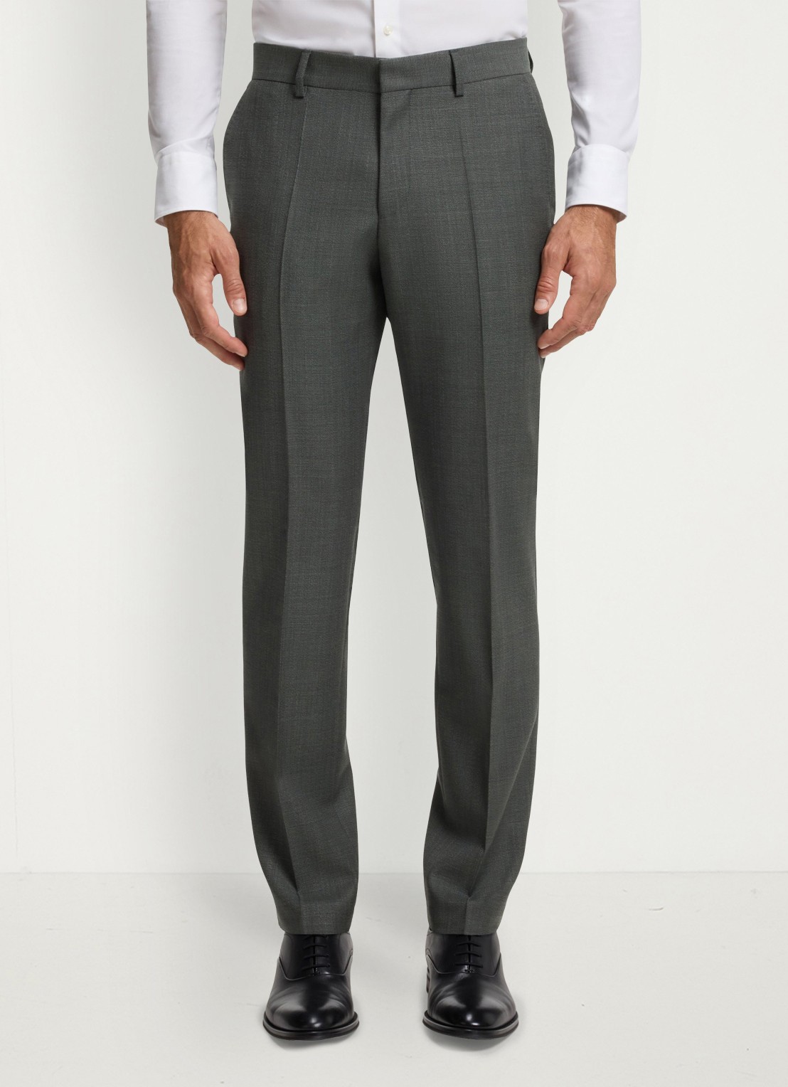 BOSS Regular fit 2-delig pak van scheerwol - detail 4 groen