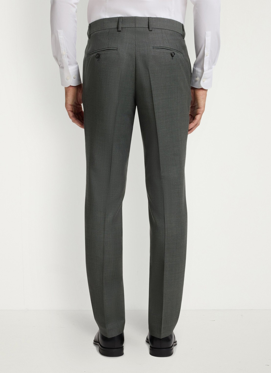 BOSS Regular fit 2-delig pak van scheerwol - detail 5 groen