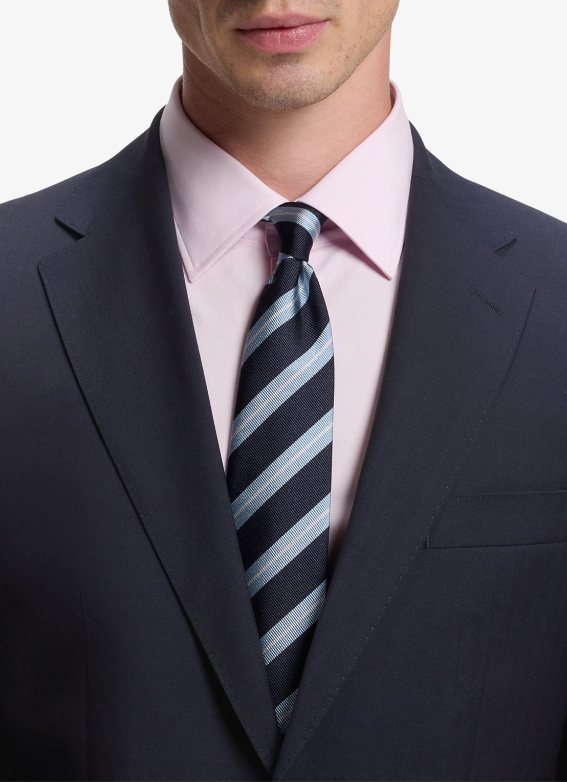 BOSS Regular fit 2-delig pak van scheerwol - detail 2 blauw
