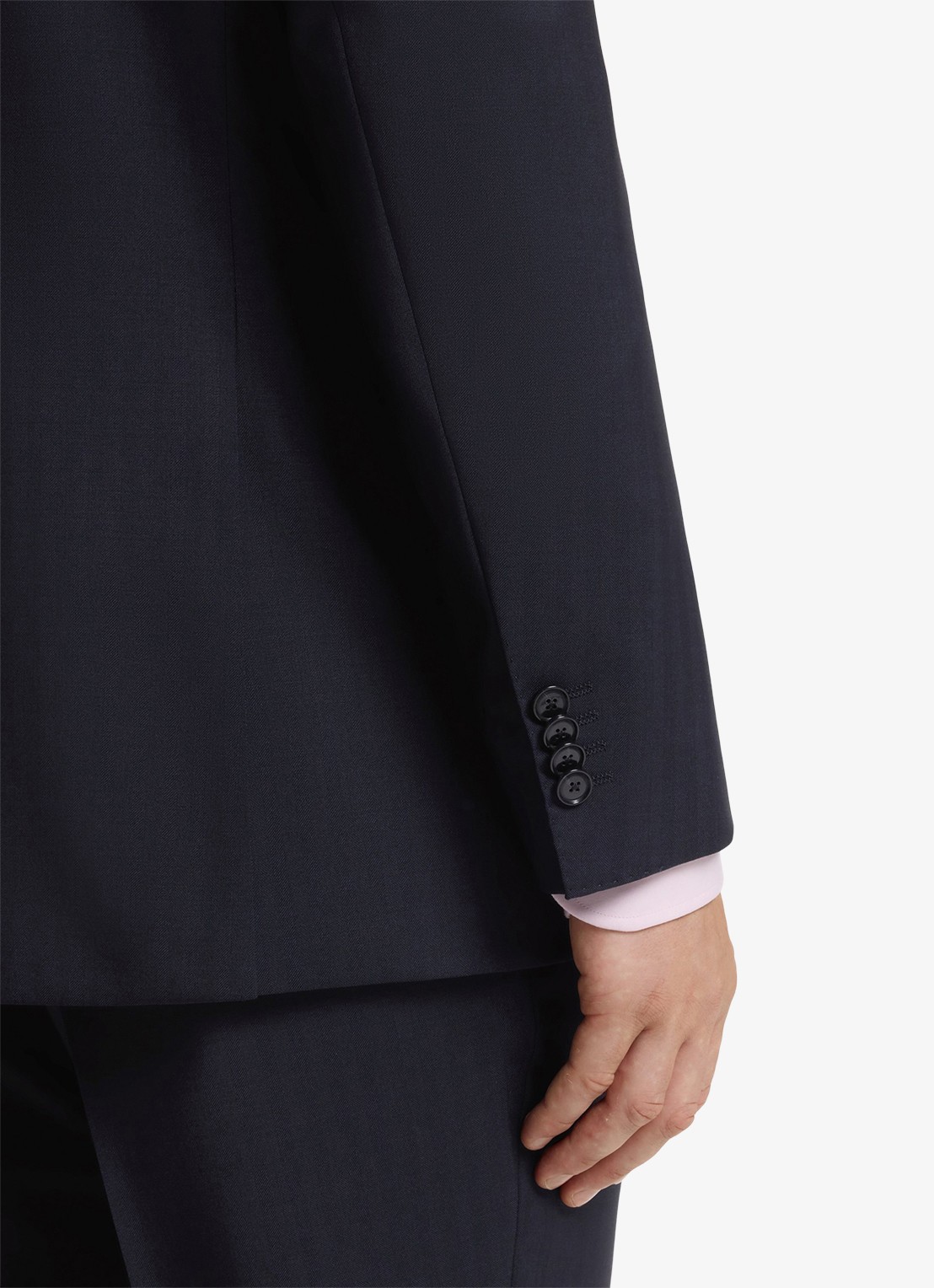 BOSS Regular fit 2-delig pak van scheerwol - detail 3 blauw