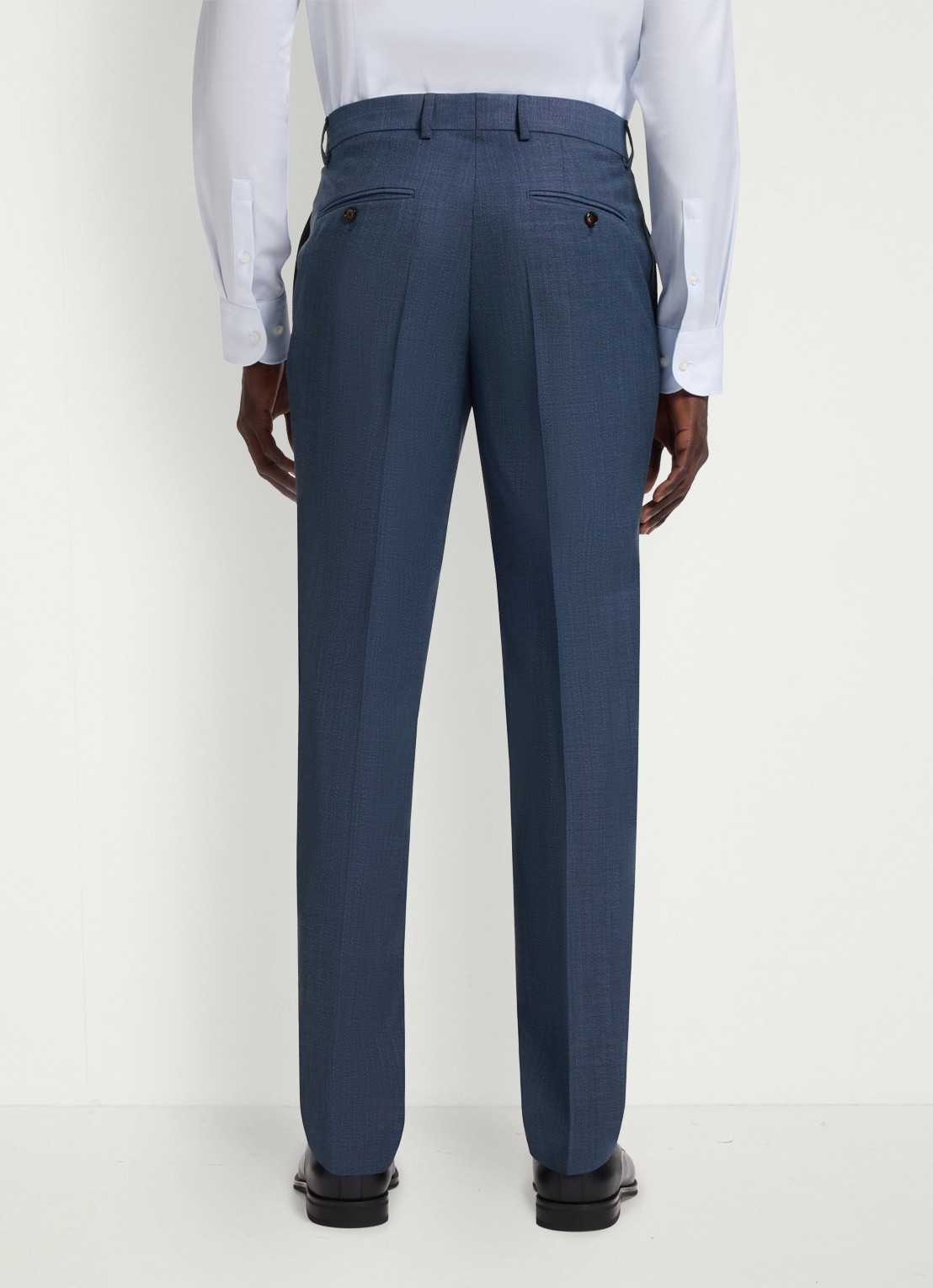 BOSS Regular fit 2-delig pak van scheerwol - detail 6 lichtblauw