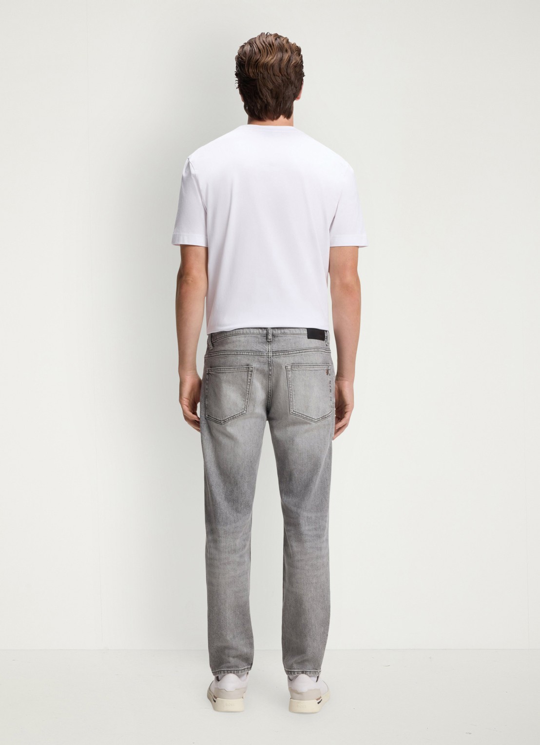 BOSS Regular fit jeans met steekzakken - detail 4 light/pastel grey-055 / grijs