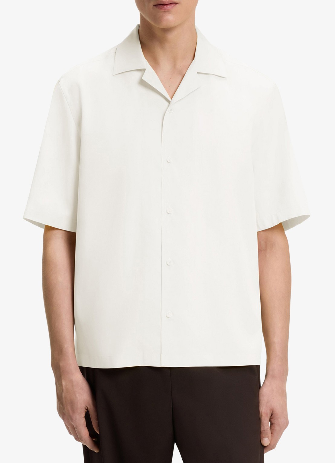 BOSS Regular fit overhemd in zijdeblend - detail 3 beige overflow-920 / beige