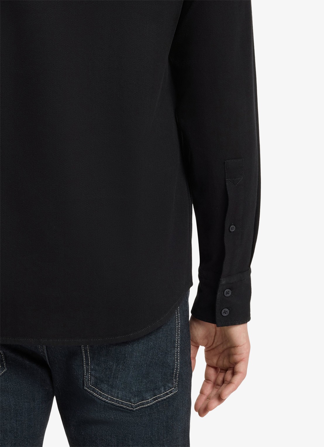 BOSS Regular fit overhemd met logo - detail 6 zwart