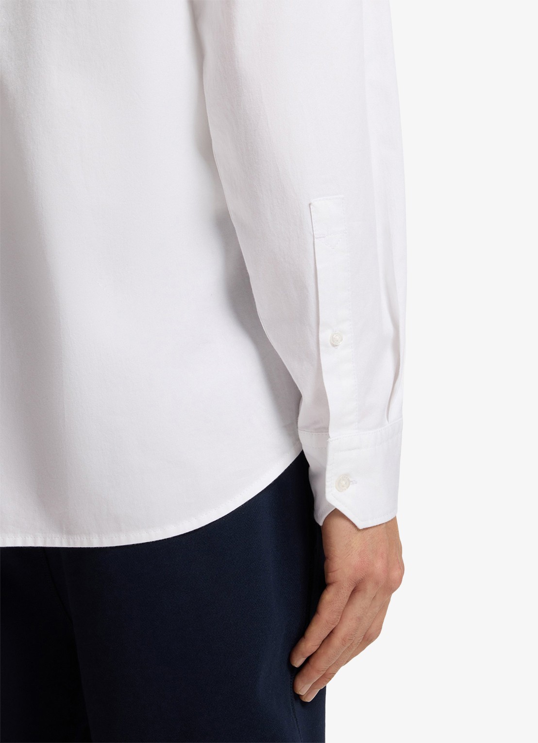 BOSS Regular fit overhemd met logo - detail 3 wit