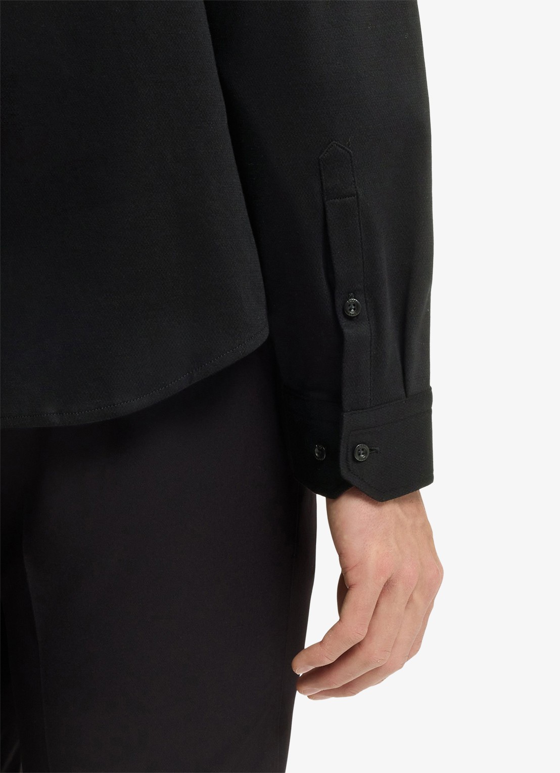 BOSS Regular fit overhemd met logo - detail 3 zwart