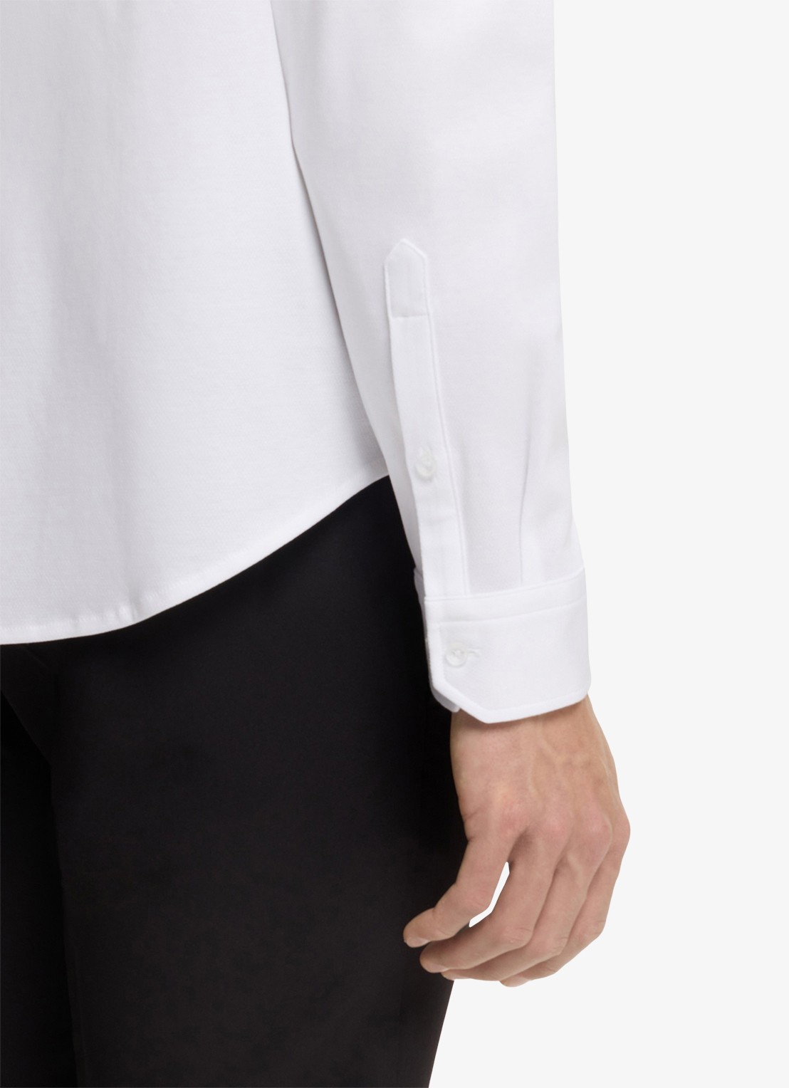 BOSS Regular fit overhemd met logo - detail 2 wit