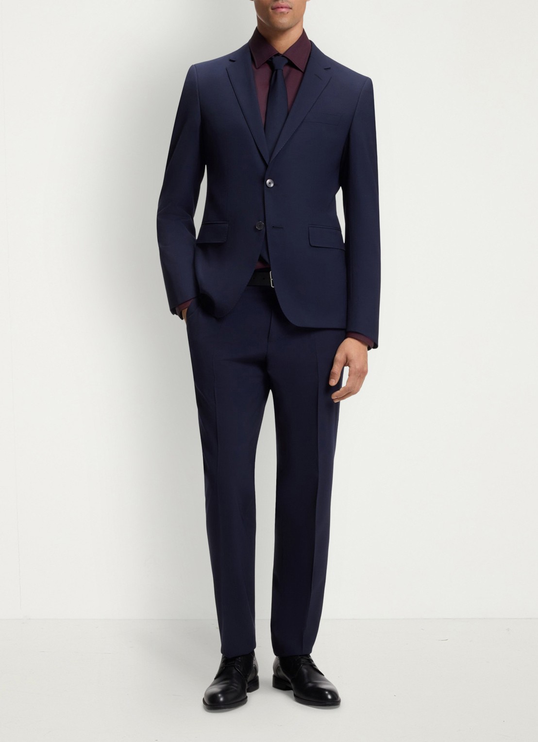 BOSS Regular-fit overhemd met stretch - voorkant 5 rood