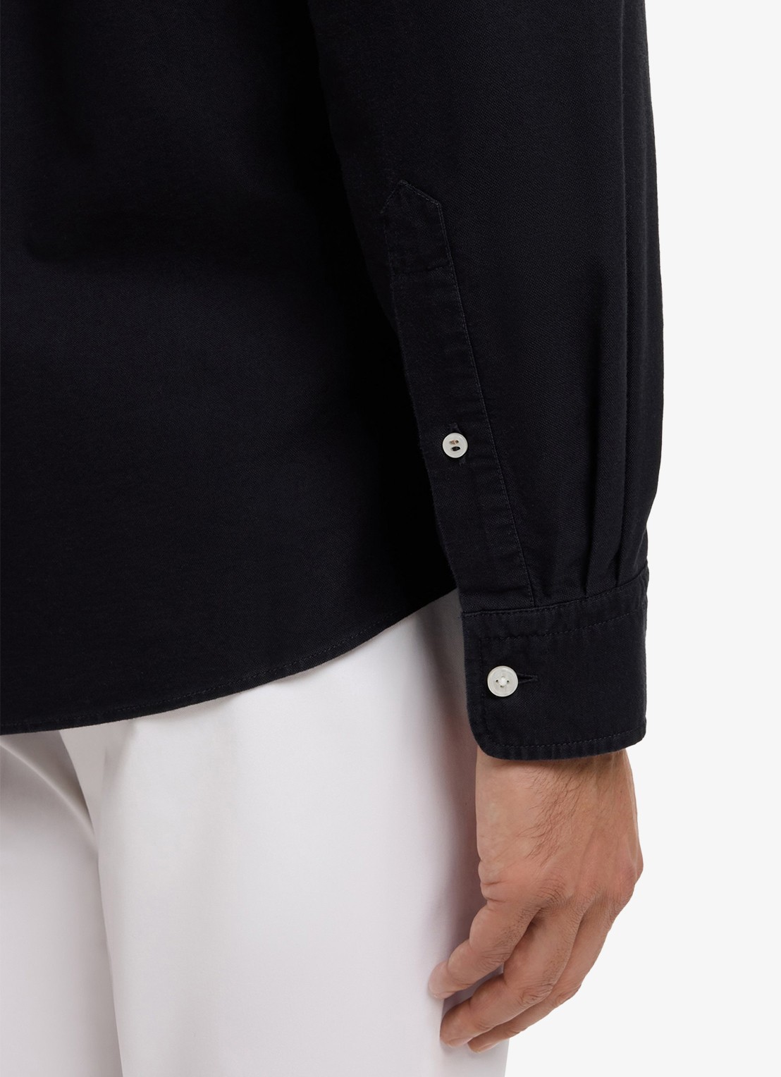 BOSS Regular fit overhemd met stretch - detail 6 blauw