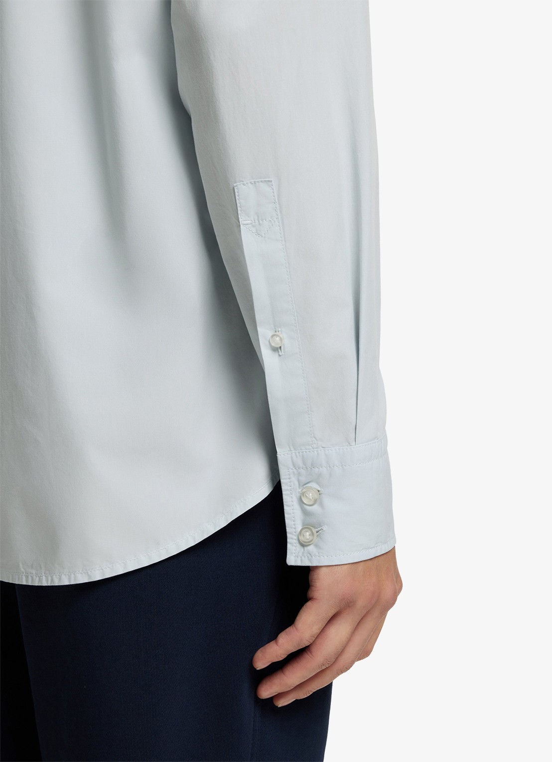 BOSS Regular-fit overhemd van katoenen popeline - detail 5 light/pastel grey-053 / grijs
