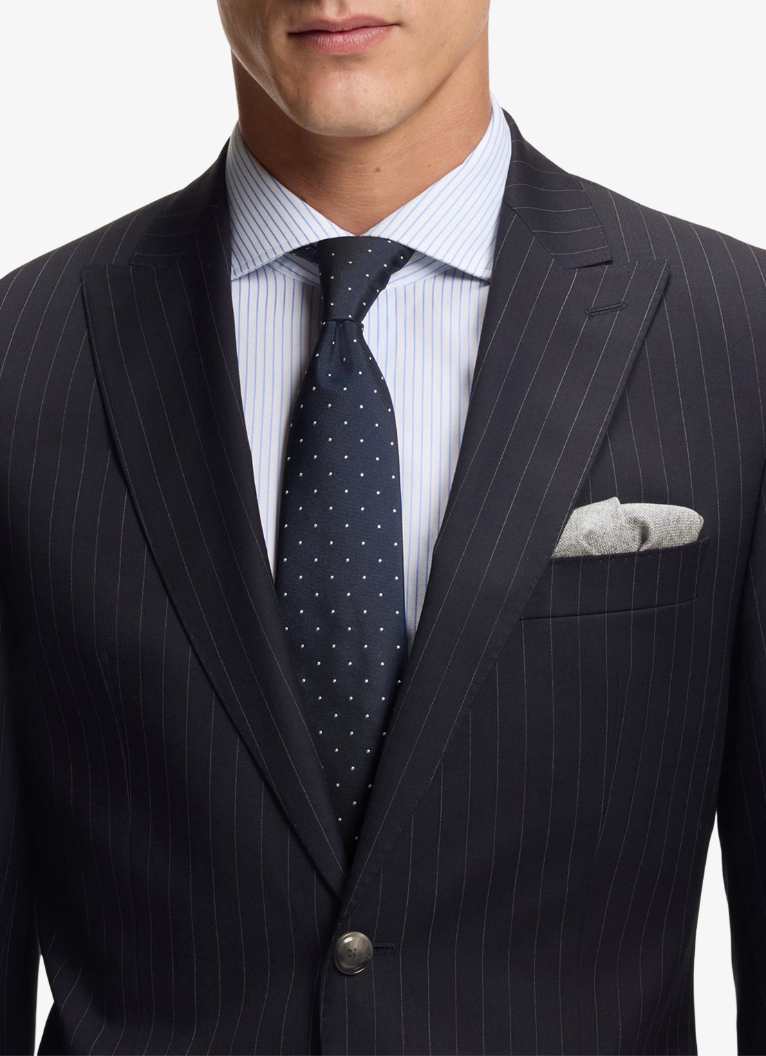BOSS Regular fit pak van scheerwol - detail 6 donkerblauw