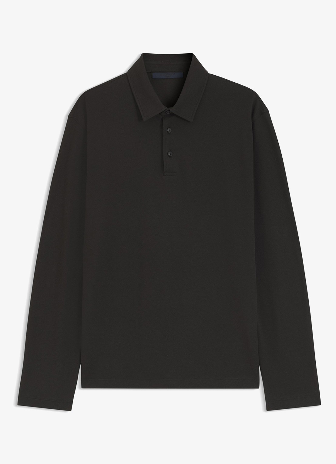 BOSS Regular fit polo - voorkant zwart