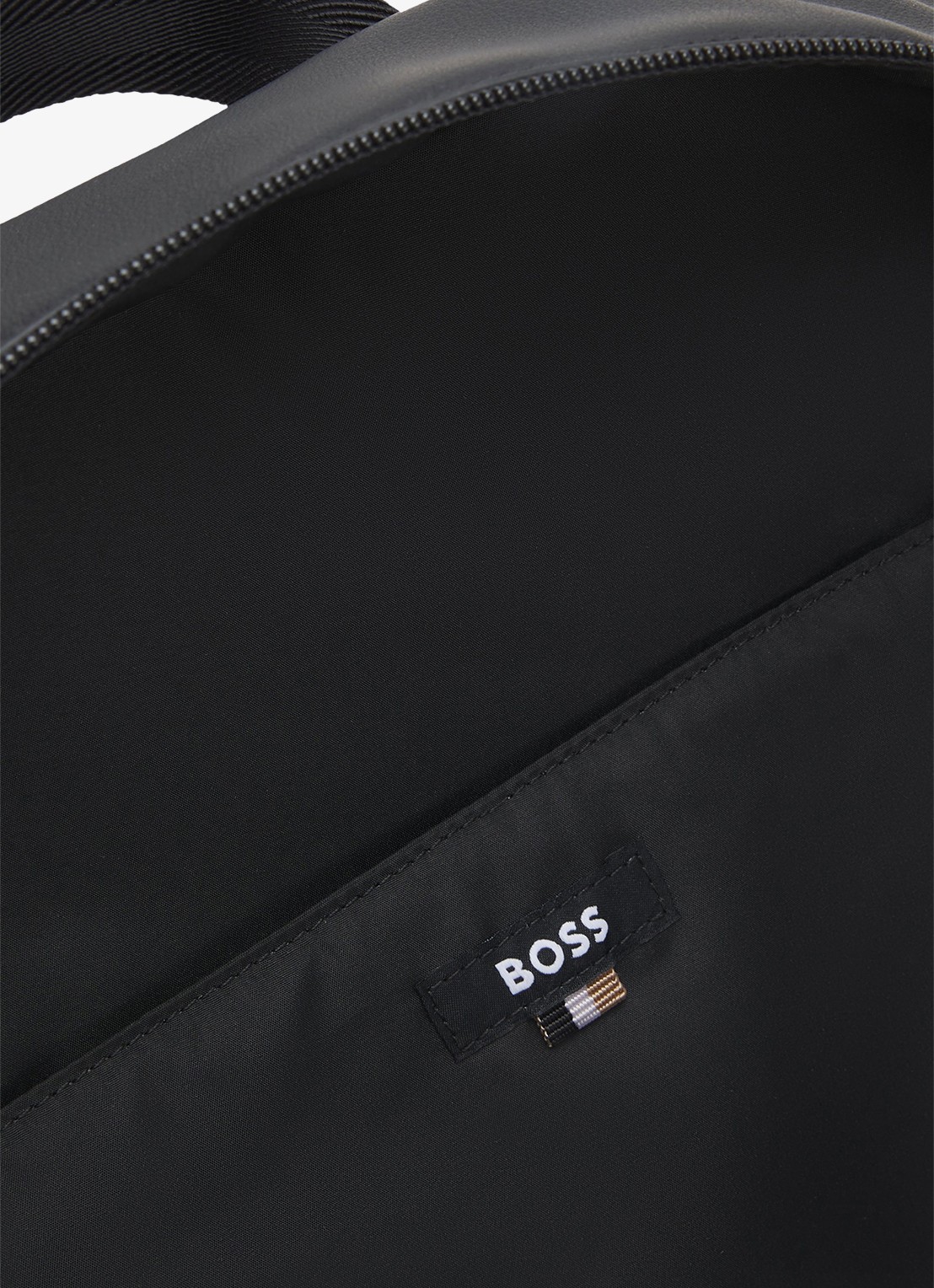 BOSS Rugzak met logo - detail 3 zwart