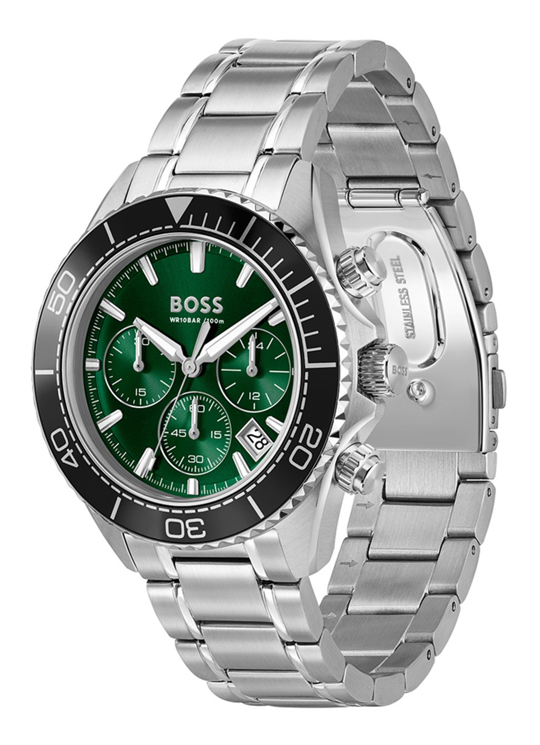 BOSS Sealiner horloge HB1514321  - detail 3 zilver