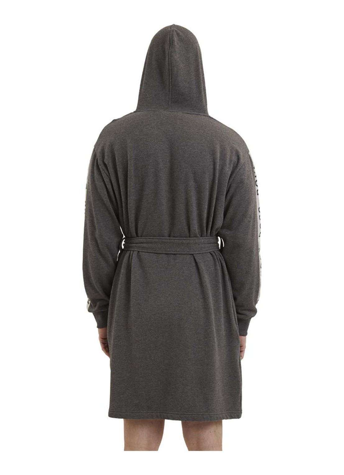BOSS Sen badjas in katoenblend - 375g/m² - detail 5 grijs