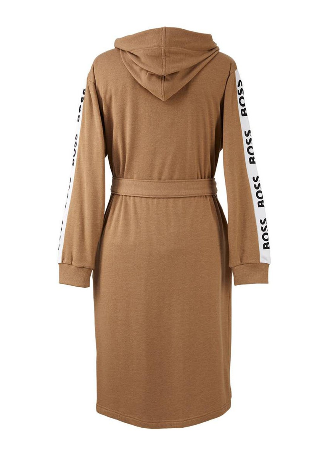 BOSS Sen badjas in katoenblend - 375g/m² - achterkant 9 camel