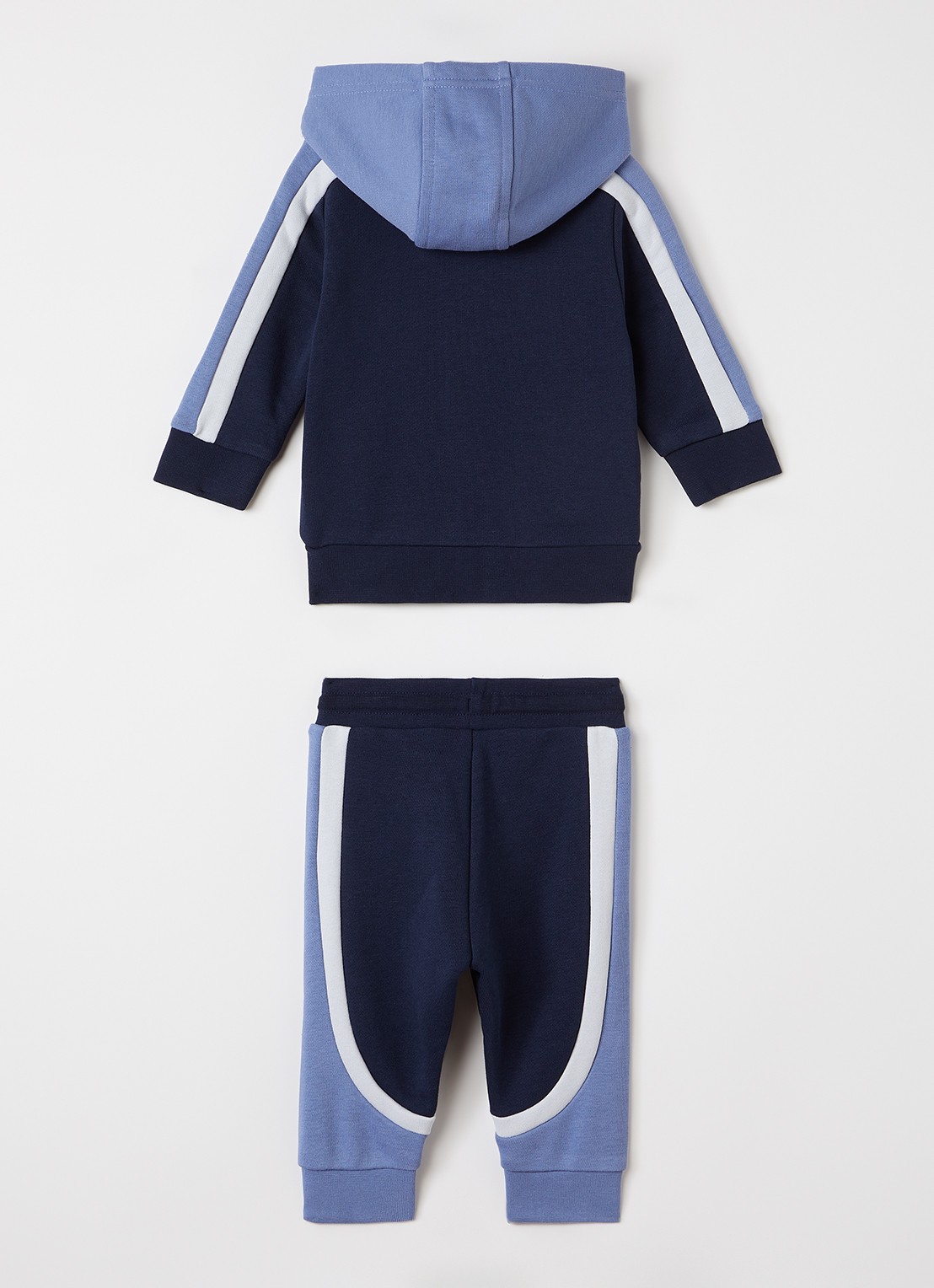 BOSS Set van sweatvest met joggingbroek 2-delig - voorkant 2 donkerblauw