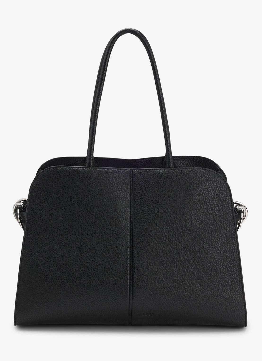 BOSS Shopper van imitatieleer - voorkant 4 zwart