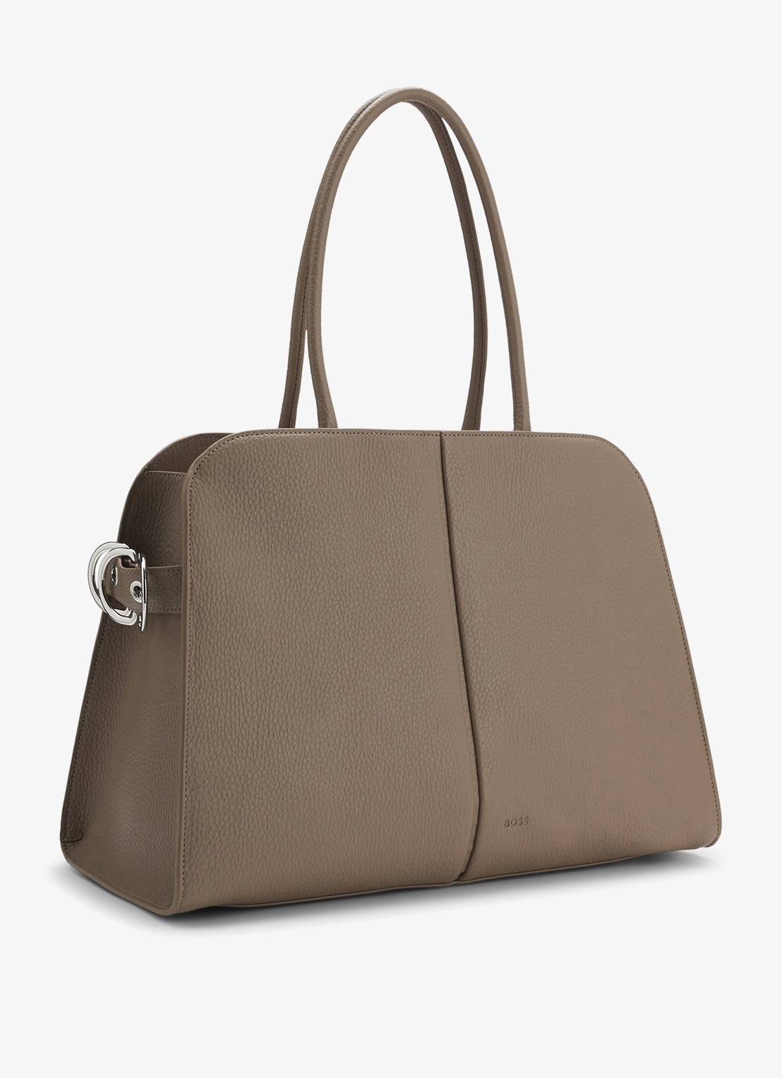 BOSS Shopper van imitatieleer - detail 2 bruin