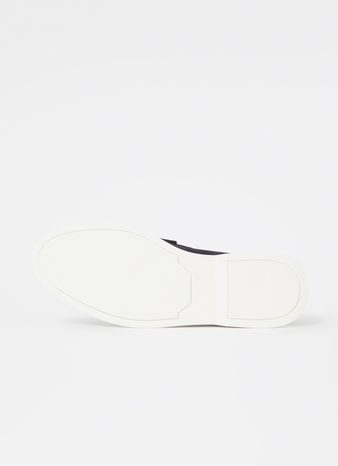 BOSS Sienne loafer van suède - detail 5 donkerblauw
