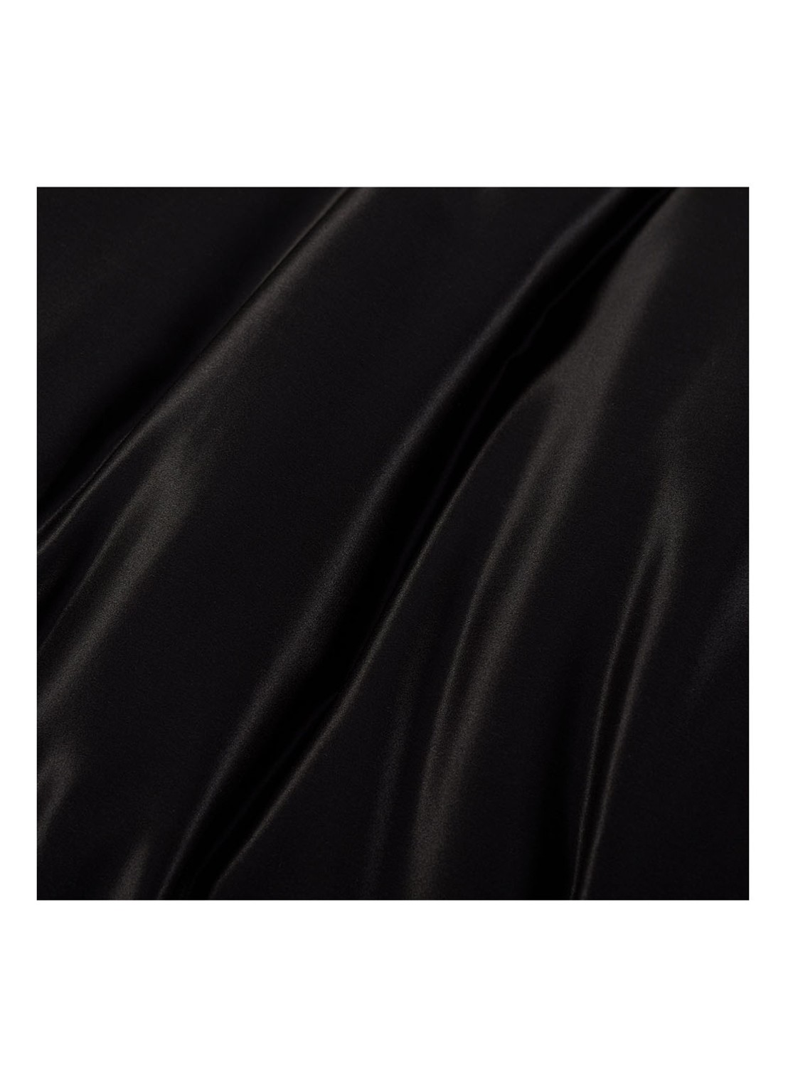 BOSS Silkham kussensloop van zijde - detail 5 zwart