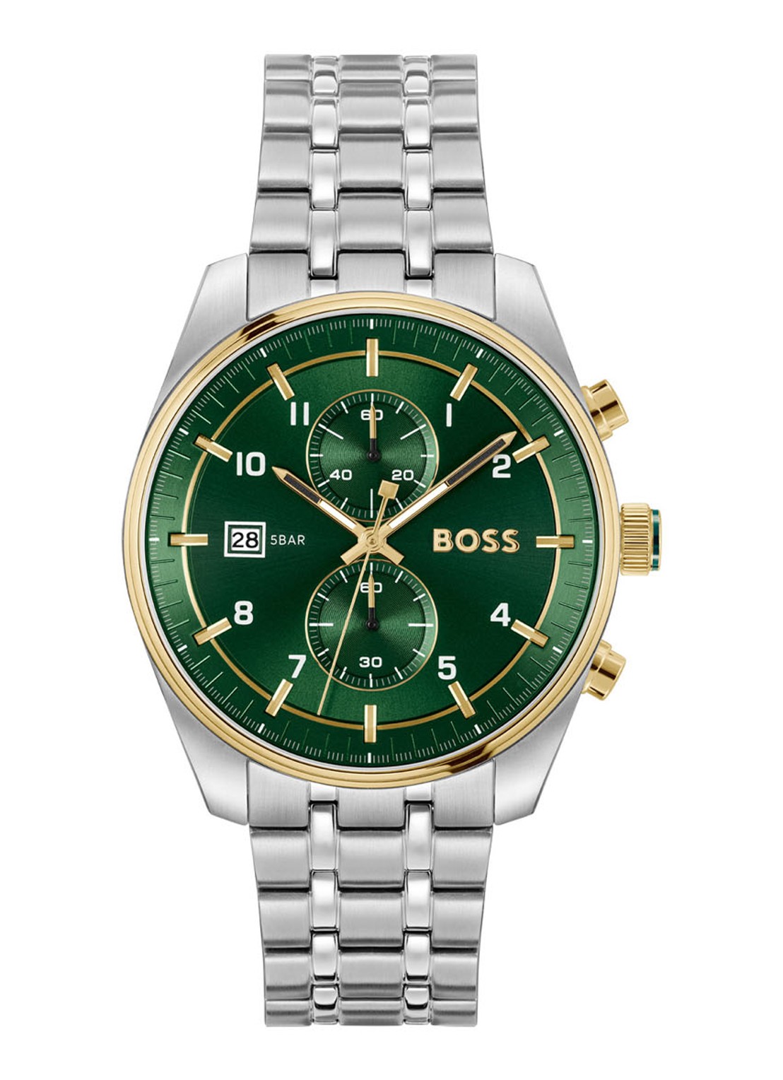 BOSS Skytraveller horloge HB1514195 - voorkant 3 zilver