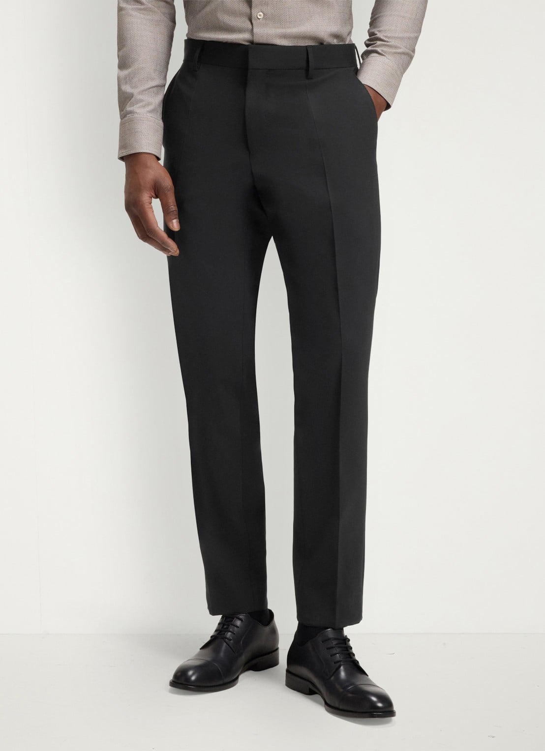 BOSS Slim fit 2-delig pak van scheerwol - detail 5 zwart