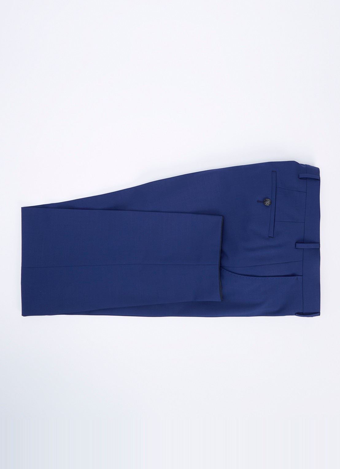 BOSS Slim fit 2-delig pak van scheerwol - voorkant royalblauw