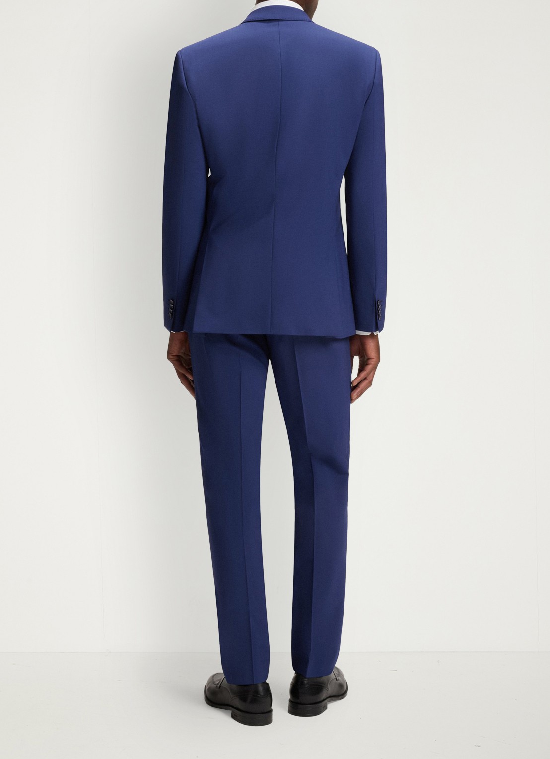 BOSS Slim fit 2-delig pak van scheerwol - achterkant 6 royalblauw