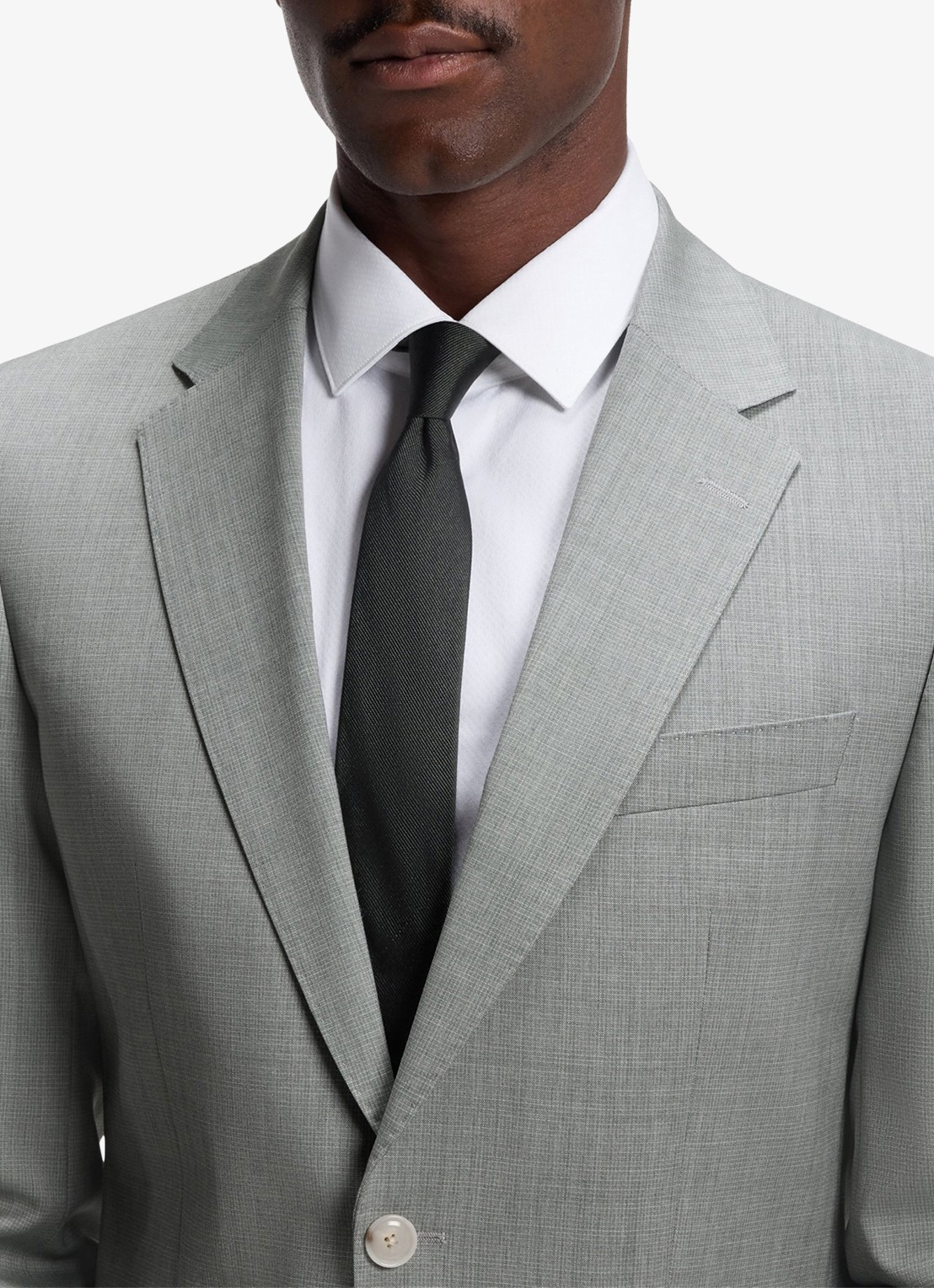 BOSS Slim fit 2-delig pak van wol - detail 6 dark beige-254 / beige