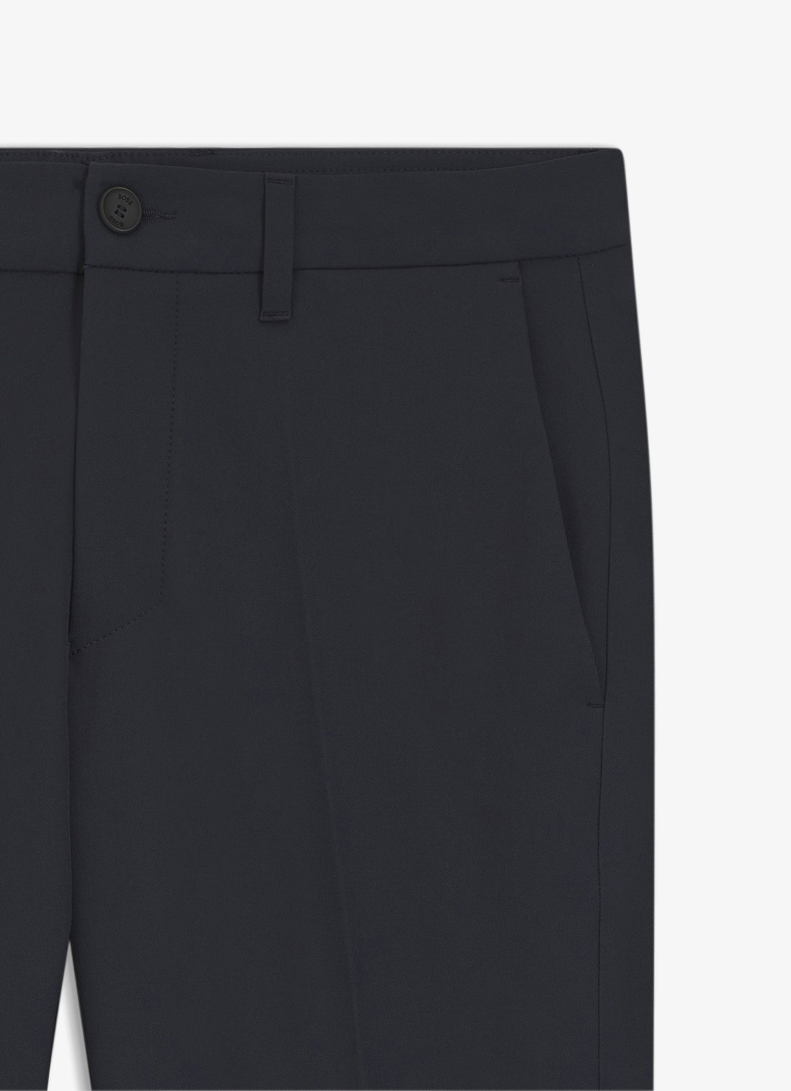 BOSS Slim-fit broek van waterafstotend stretchmateriaal - detail 6 dark blue-402 / blauw