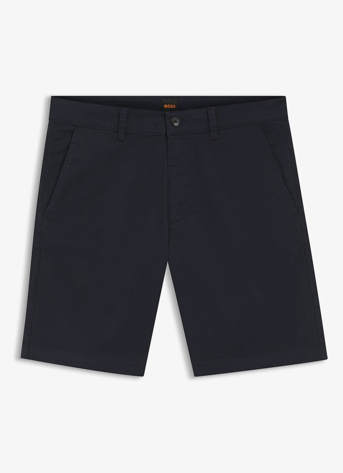 BOSS Slim fit chino met steekzakken - voorkant 5 dark blue-403 / blauw