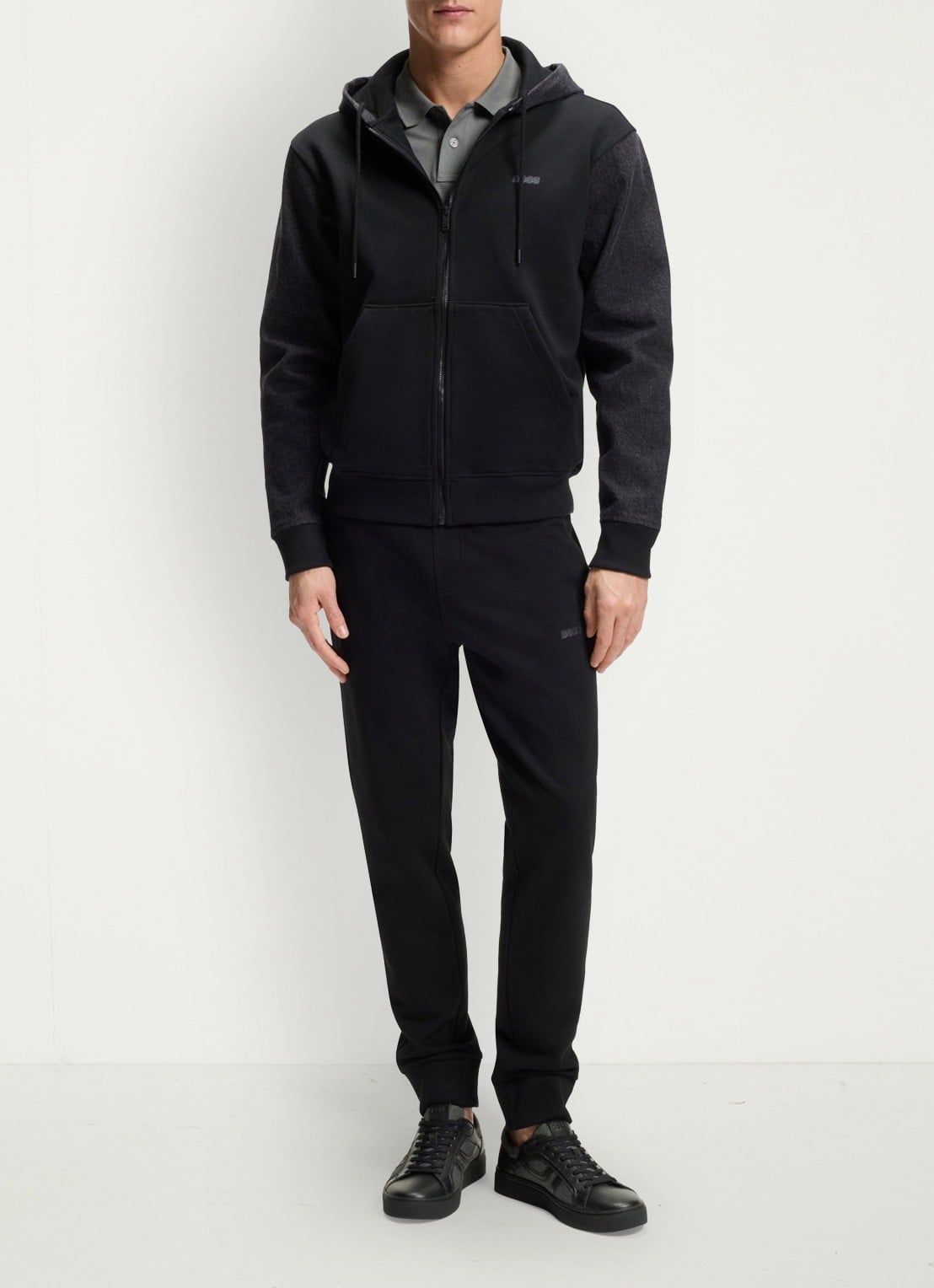 BOSS Sneaker met logo - detail 5 zwart