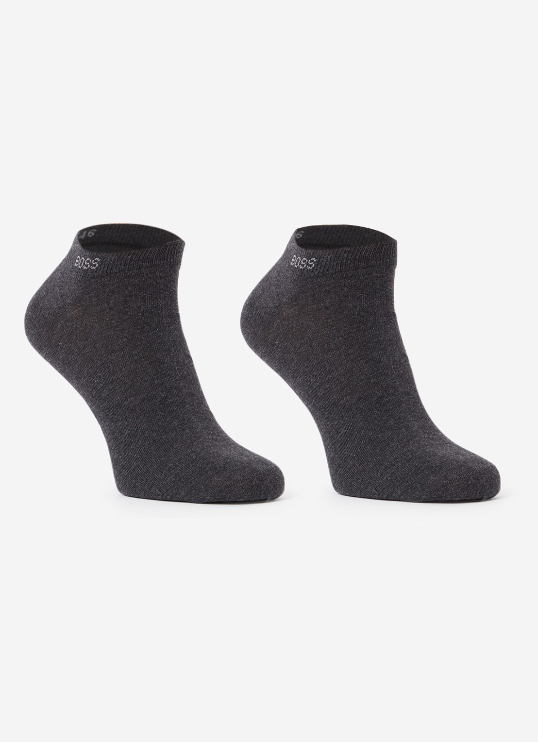 BOSS Sokken in 2-pack - voorkant 2 antraciet