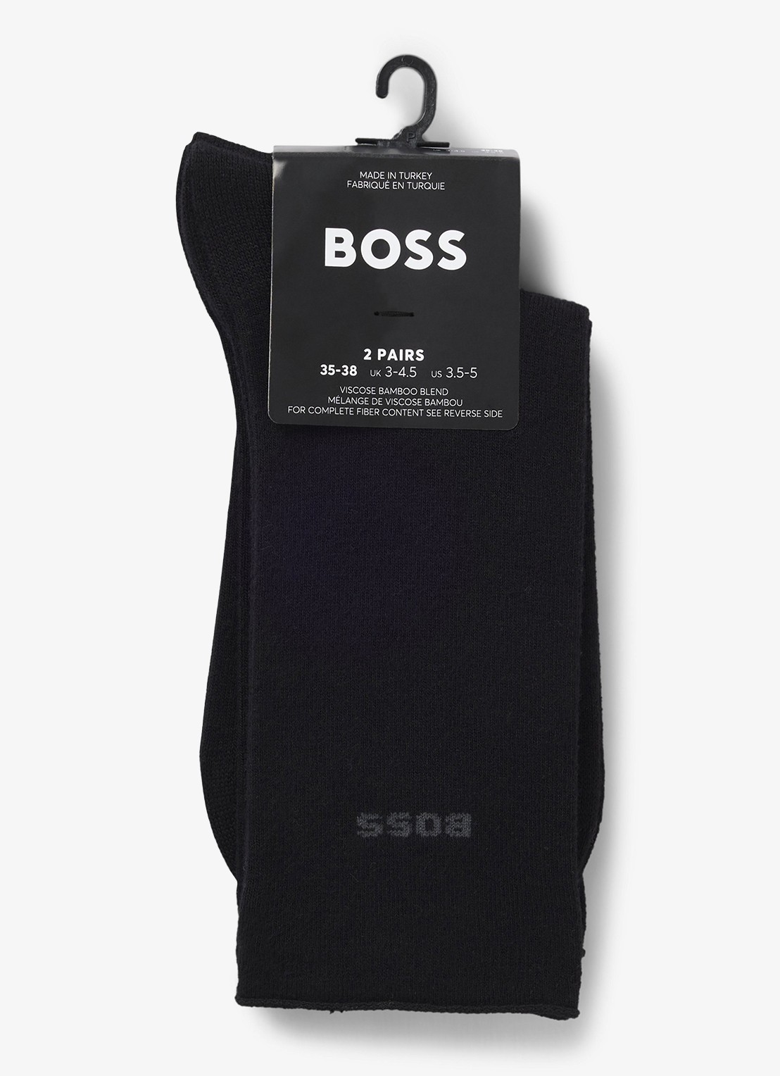 BOSS Sokken in 2-pack - achterkant zwart